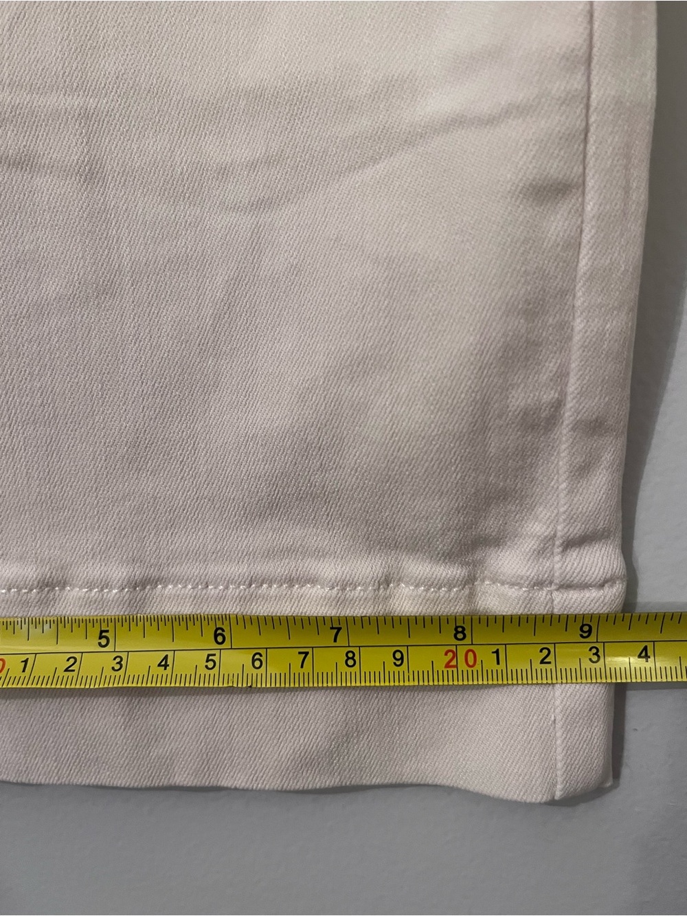 J. Jill Women's High Rise Wide Leg Jeans in Cream 10P - Picture 9 of 10